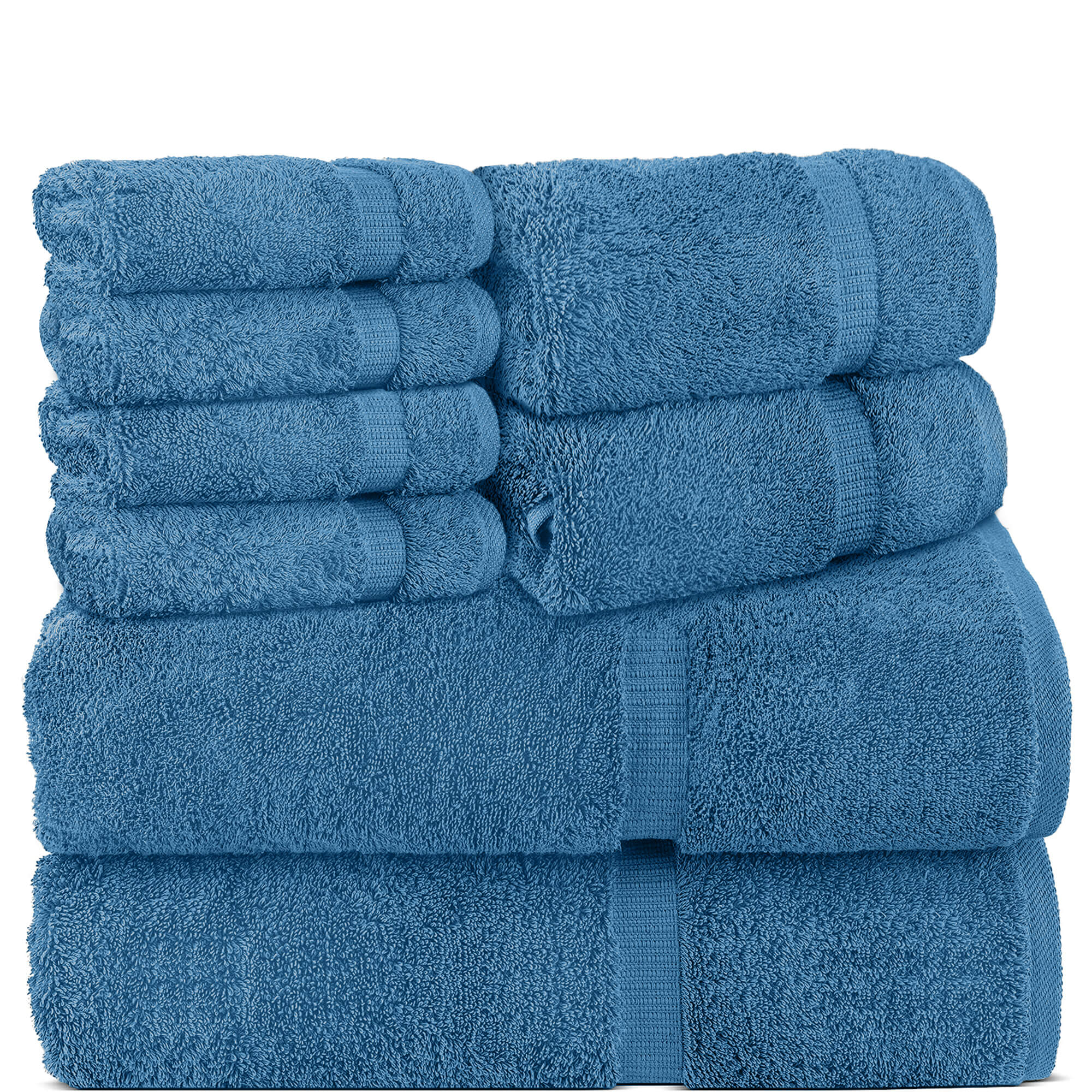 100% Cotton Quick Dry and Luxury Cherry Red Bath Towels (Pack of 4)