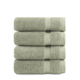 Belem 12 Pcs Wash Cloth | Cotton Sage Green 