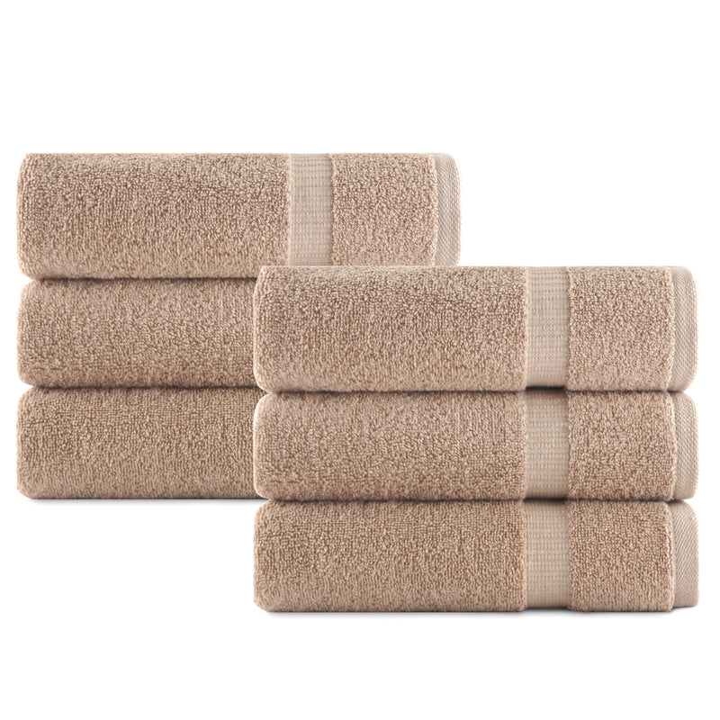 Hand Towel | Cotton Sandcastle Tan