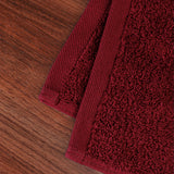 Belem 6 Pcs Hand Towel | Cotton Cherry Cola | Burgundy 