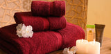 Belem 6 Pcs Hand Towel | Cotton Cherry Cola | Burgundy 