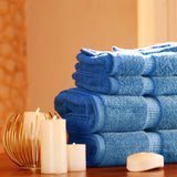 Belem 6 Pcs Hand Towel | Cotton Evening Blue 