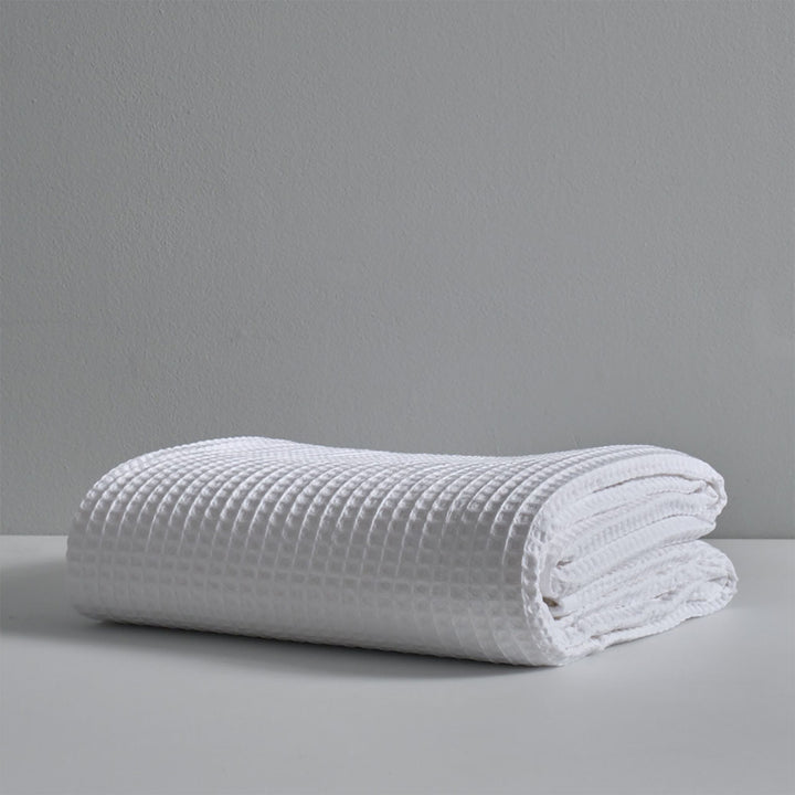 Cotton Waffle Blanket 
