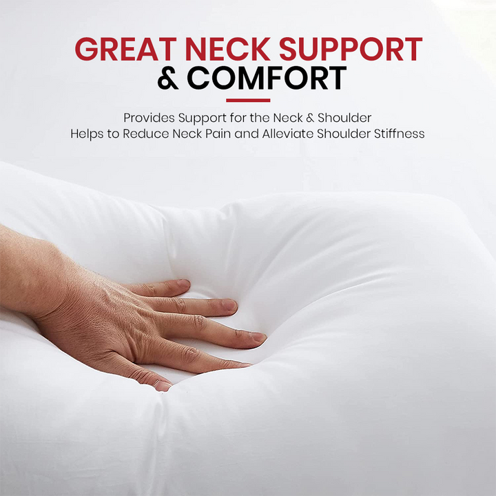 Belem Down Alternative Gel Fiber Pillow Queen Size DZEE Home