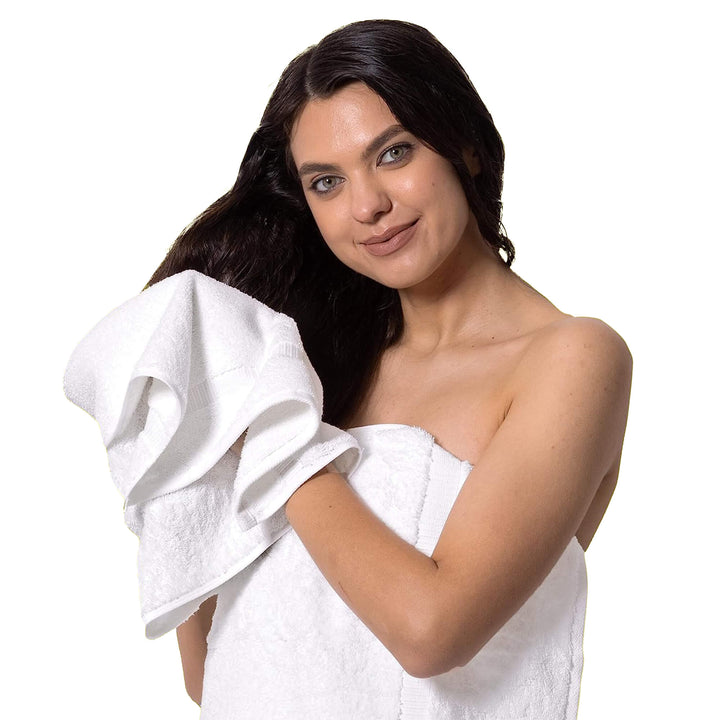 White Hand Towels DZEE Home