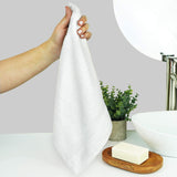 Belem 12 Pcs Wash Cloth | Cotton White