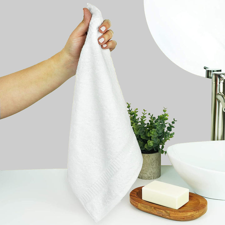 White Hand Towels DZEE Home