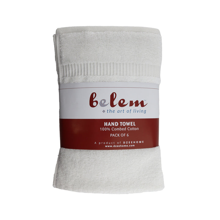  	white hand towels belem