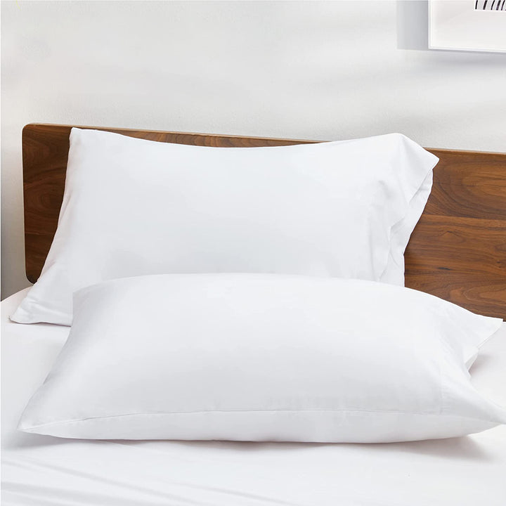 Belem T-200 Standard Pillow Case Set (12 Pcs) White - 20x30 DZEE Home