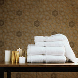 Belem 8 Pcs Towels Sets | Cotton White