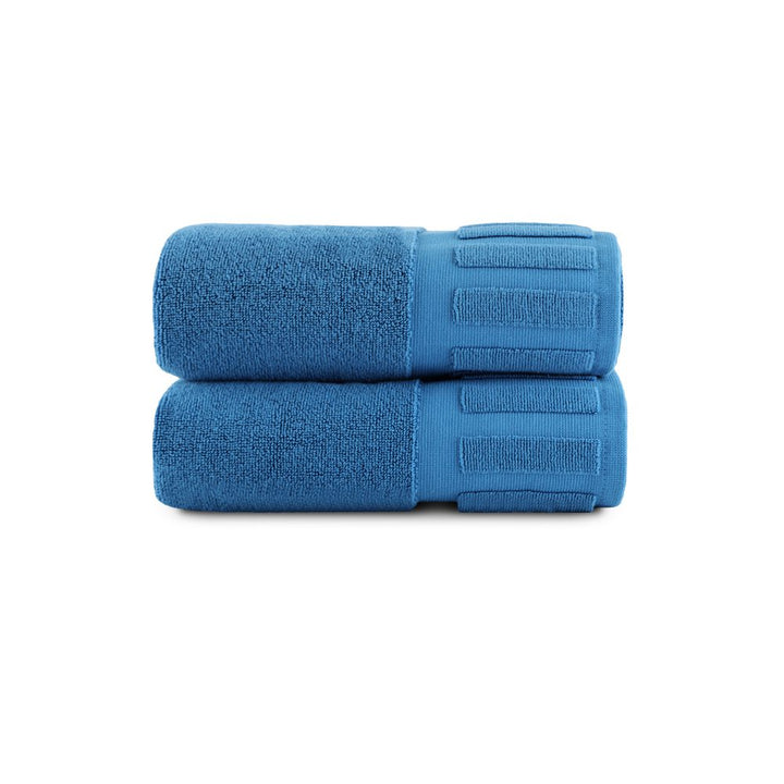 Belem 2 Pcs Bath Mat | Evening Blue DZEE Home
