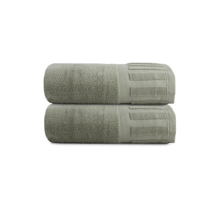 Belem 2 Pcs Bath Mat | Sage Green DZEE Home