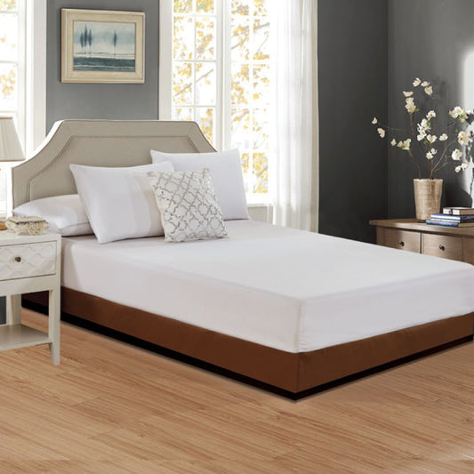 Ryotei Fitted Box Spring Cover - Wrap Around Elastic DZEE Home