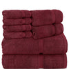 Belem 8 Pcs Towels Sets | Cotton Evening Blue