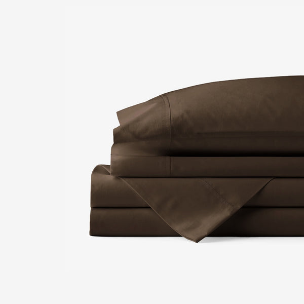 Classic Luxury Bed Sheet Set | Friar Brown