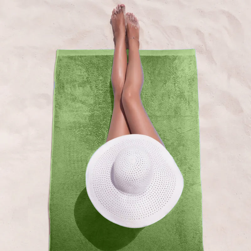 Economy Pool Towel Apple Green