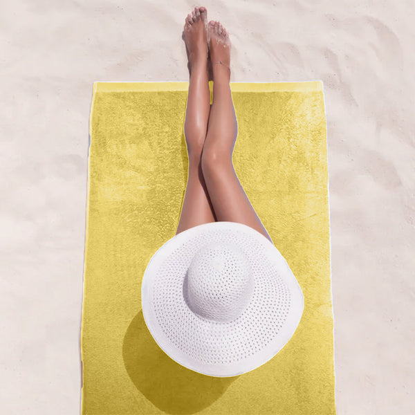 Economy Pool Towel | Yellow 