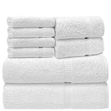 Belem 8 Pcs Towels Sets | Cotton Cherry Cola