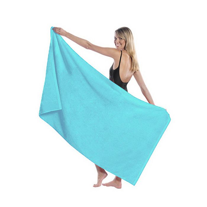 Ryotei Economy Pool Towel | Aqua Blue Pack of 6 – DZEE Home