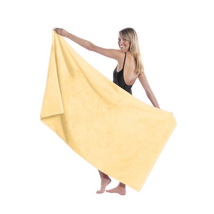 Ryotei Economy Pool Towel Yellow Pack of 6 DZEE Home